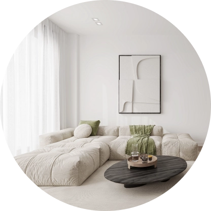 A look inside of a modern apartment